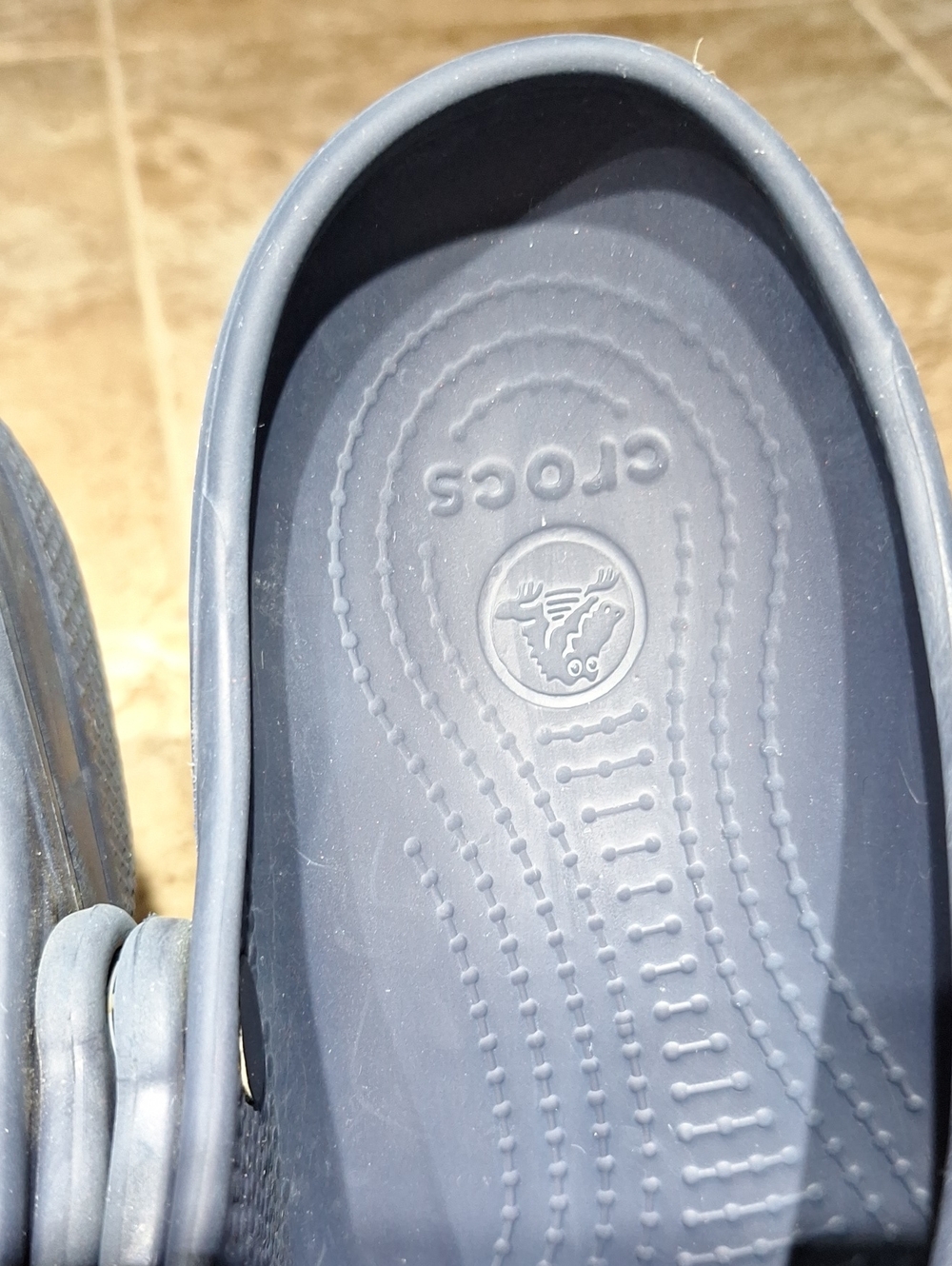 CROCS Navy, Black, Brown Casual Slip-On Shoes. 3 Pairs! - Picture 15 of 17